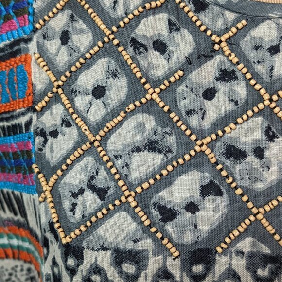 REVOLVE LOVE SAM Keira Embellished Beaded Midi Dress Size Small - Picture 9 of 16